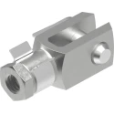 Festo Rod Clevis For Use With Cylinder M8 Galvanised Steel RoHS-Compliant German Origin SG-M8