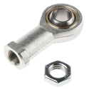 Festo Rod Clevis for Use With Cylinder SGS-M16X1,5, Galvanised Steel with Brass Outer Rings SGS-M16X1,5