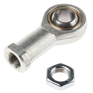 Festo Rod Clevis for Use With Cylinder SGS-M16X1,5, Galvanised Steel with Brass Outer Rings SGS-M16X1,5