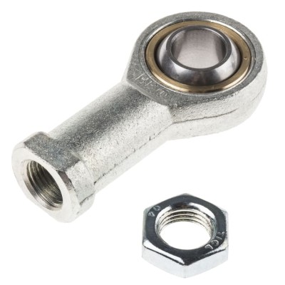 Festo Rod Clevis for Use With Cylinder SGS-M16X1,5, Galvanised Steel with Brass Outer Rings SGS-M16X1,5