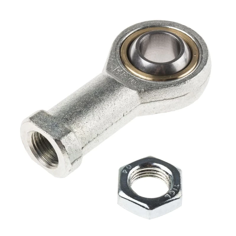 Festo Rod Clevis for Use With Cylinder SGS-M16X1,5, Galvanised Steel with Brass Outer Rings SGS-M16X1,5