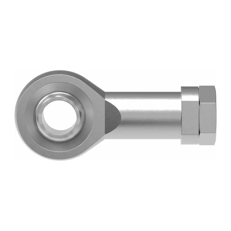 Festo Rod Clevis for Use With Cylinder SGS-M16X1,5, Galvanised Steel with Brass Outer Rings SGS-M16X1,5