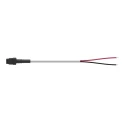 Festo Cable Lead for VUVG Series Valve NEBV-H1G2-P-2.5-N-LE2, 2-Pin Socket, 2.5m Length NEBV-H1G2-P-2.5-N-LE2