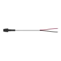Festo Pneumatic Cable Lead with M8 3 Pin Socket for VUVG Series Valve 500mm NEBV-H1G2-P-0.5-N-LE2