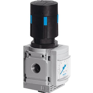 Festo Pneumatic Regulator G 1/4 Female MS4-LR-1/4-D5-AS