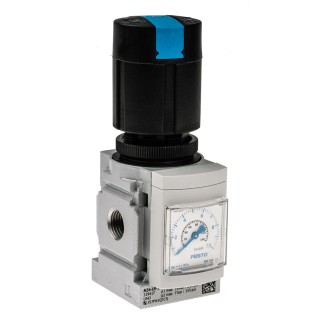 Festo Pneumatic Regulator G 1/4 Female MS4-LR-1/4-D6-AS