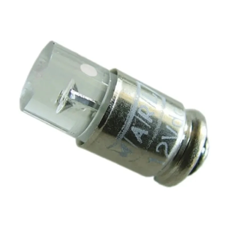 Marl White Indicator Lamp Single Chip Midget Groove Base 12V dc 4.9mm Diameter 420mcd 205-993-21-38