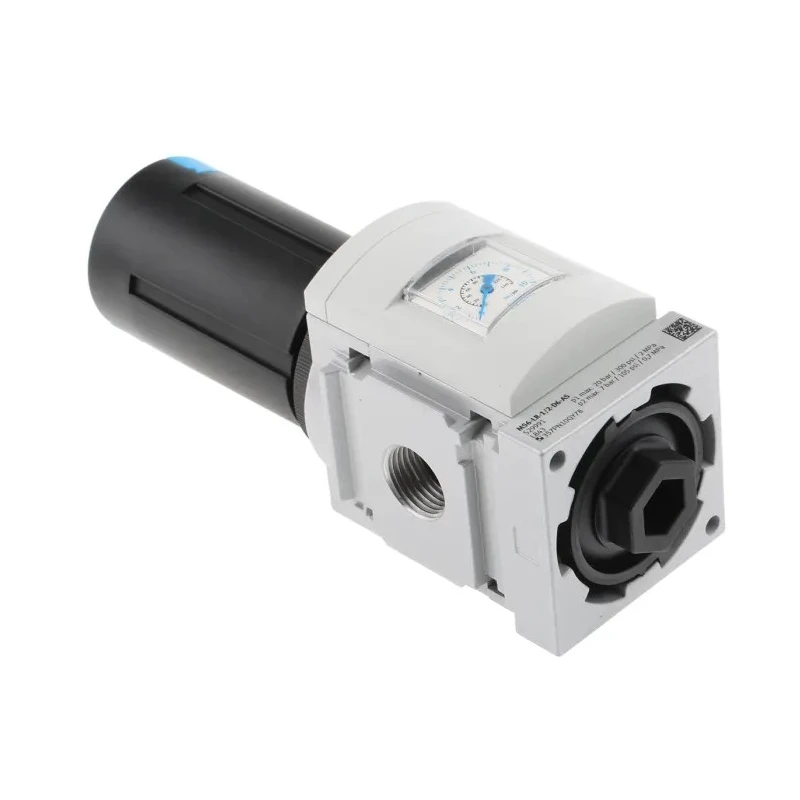 Festo Pneumatic Regulator G 1/2 Threaded Inlet Female, Die-Cast Aluminium Housing, 20 Bar Max Pressure MS6-LR-1/2-D6-AS