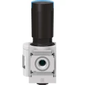 Festo Pneumatic Regulator G 1/2 Threaded Inlet Female, Die-Cast Aluminium Housing, 20 Bar Max Pressure MS6-LR-1/2-D6-AS
