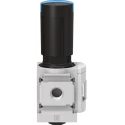 Festo Pneumatic Regulator G 1/2 Threaded Inlet Female, Die-Cast Aluminium Housing, 20 Bar Max Pressure MS6-LR-1/2-D6-AS