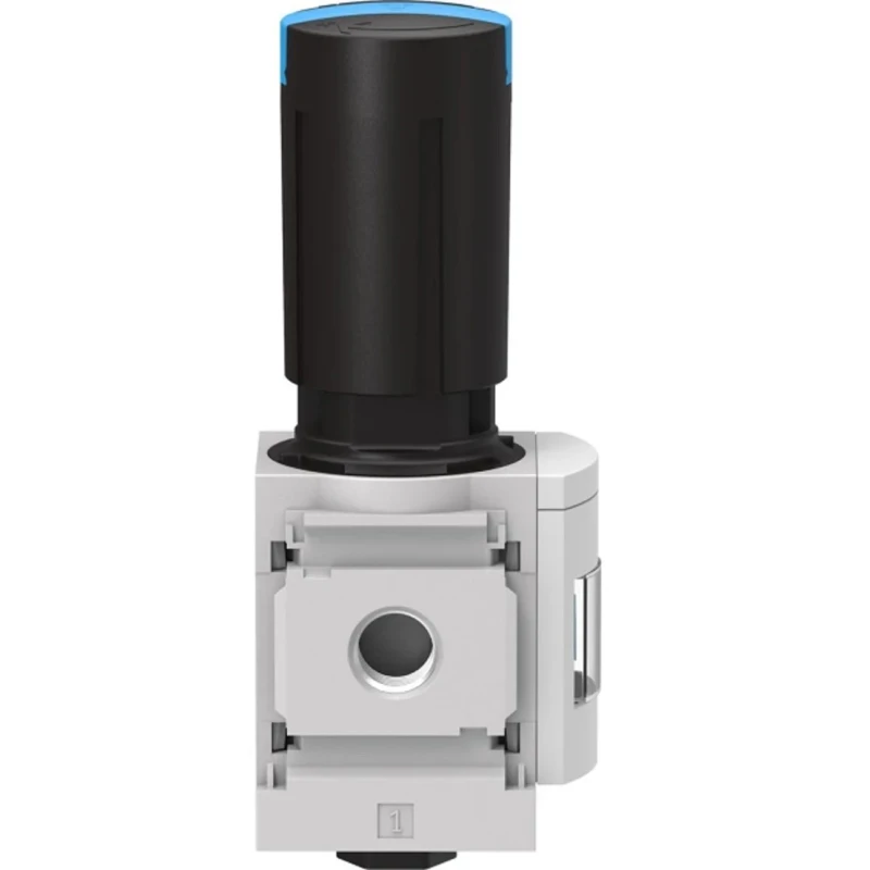 Festo Pneumatic Regulator G 1/2 Threaded Inlet Female, Die-Cast Aluminium Housing, 20 Bar Max Pressure MS6-LR-1/2-D6-AS