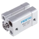 Festo Compact Aluminium Pneumatic Cylinder ADN Series Double Acting 12mm Bore 10mm Stroke ADN-12-10-I-P-A