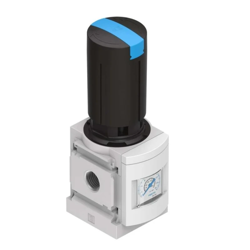 Festo Pneumatic Regulator G 1/2 Threaded 20 bar Max Operating Pressure MS6-LR-1/2-D7-AS