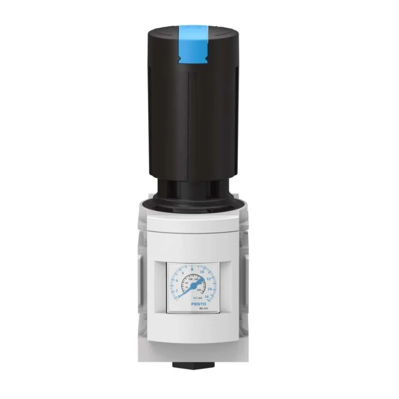 Festo Pneumatic Regulator G 1/2 Threaded 20 bar Max Operating Pressure MS6-LR-1/2-D7-AS
