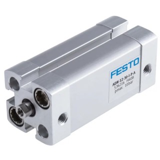 Festo Pneumatic Cylinder ADN Series Double Acting 12mm Bore 30mm Stroke ADN-12-30-I-P-A