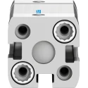 Festo Double Acting Pneumatic Cylinder 12mm Bore 25mm Stroke Aluminium Body 10 Bar Maximum Pressure ADN-12-25-I-P-A