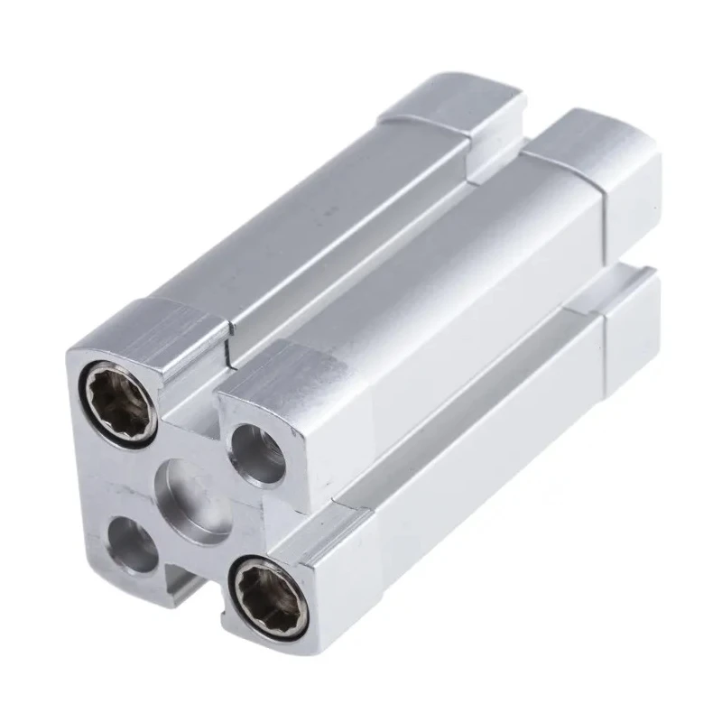 Festo Double Acting Pneumatic Cylinder 12mm Bore 25mm Stroke Aluminium Body 10 Bar Maximum Pressure ADN-12-25-I-P-A