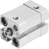 Festo pneumatic cylinder Aluminium body 16mm bore 15mm stroke double acting ADN-16-15-I-P-A
