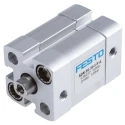 Festo Pneumatic Cylinder 16mm Bore, 10mm Stroke, Double Acting, Aluminium Body ADN-16-10-I-P-A