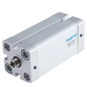 Festo Double Acting Pneumatic Cylinder 25 mm Bore 50 mm Stroke Aluminium Body ISO 21287 ADN-25-50-I-P-A