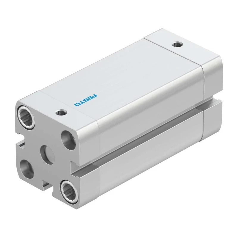 Festo Double Acting Pneumatic Cylinder 25 mm Bore 50 mm Stroke Aluminium Body ISO 21287 ADN-25-50-I-P-A