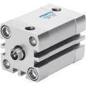 Festo Pneumatic Cylinder ADN Series 32mm Bore, 10mm Stroke, Double Acting, Aluminium Body, Model ADN-32-10-I-P-A
