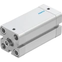 Festo Double Acting Pneumatic Cylinder 25 mm Bore 50 mm Stroke Aluminium Body ISO 21287 ADN-25-50-I-P-A