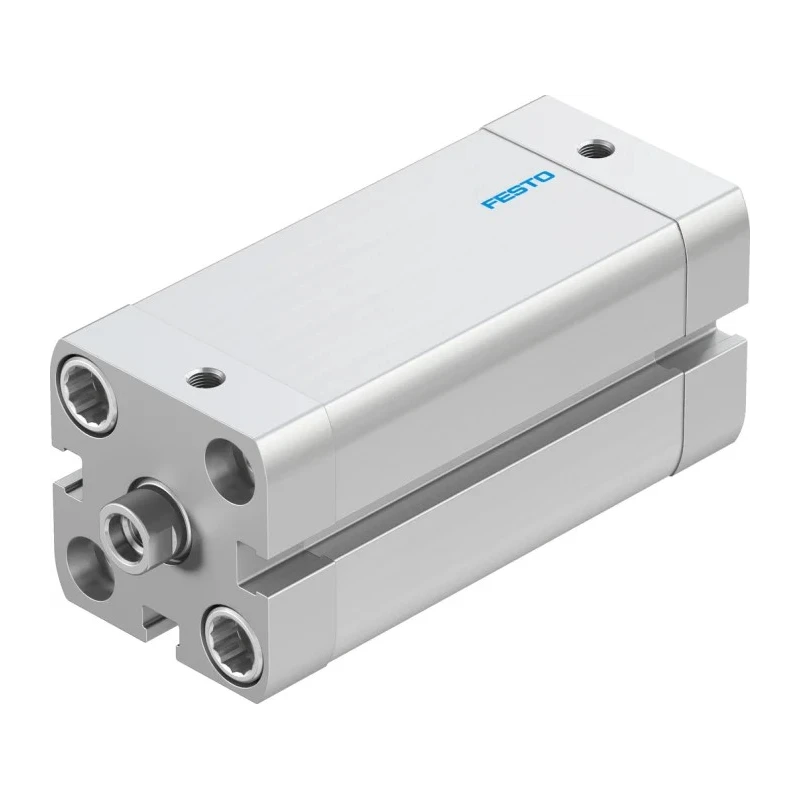 Festo Double Acting Pneumatic Cylinder 25 mm Bore 50 mm Stroke Aluminium Body ISO 21287 ADN-25-50-I-P-A