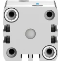 Festo Pneumatic Cylinder ADN Series 32mm Bore, 10mm Stroke, Double Acting, Aluminium Body, Model ADN-32-10-I-P-A