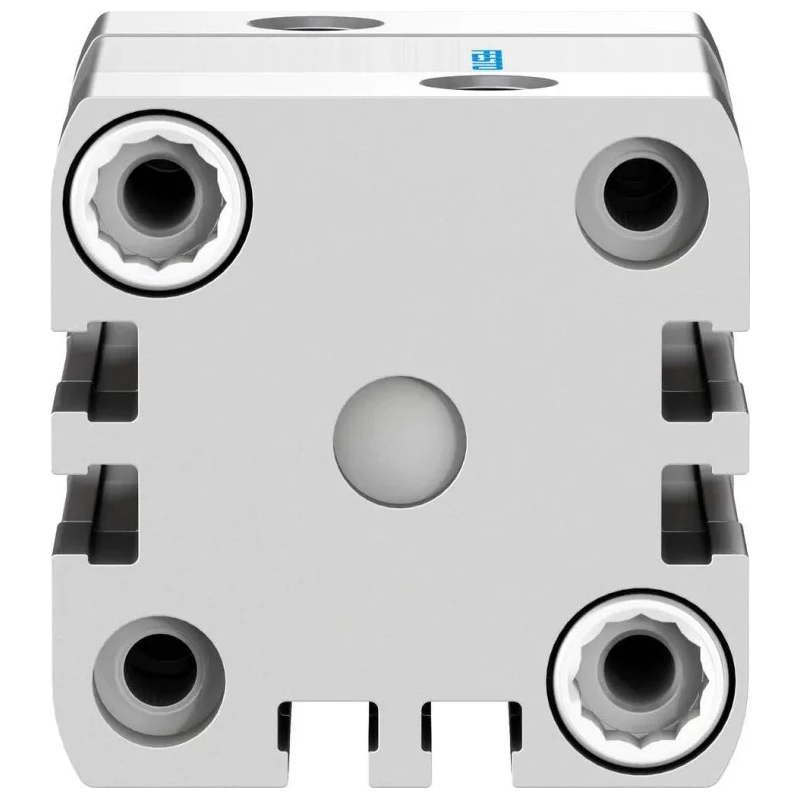Festo Pneumatic Cylinder ADN Series 32mm Bore, 10mm Stroke, Double Acting, Aluminium Body, Model ADN-32-10-I-P-A