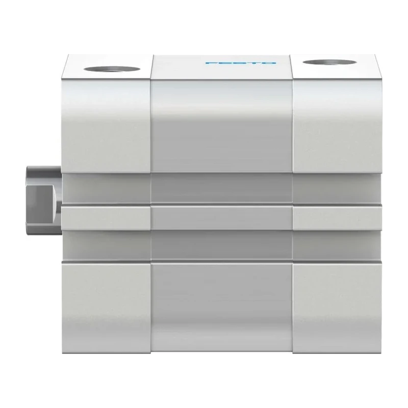 Festo Pneumatic Cylinder ADN Series 32mm Bore, 10mm Stroke, Double Acting, Aluminium Body, Model ADN-32-10-I-P-A