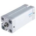 Festo Pneumatic Cylinder 25mm Bore, 60 mm Stroke, Aluminium Body, Double Acting ADN Series ADN-25-60-I-P-A