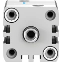 Festo Pneumatic Cylinder ADN Series 32mm Bore, 10mm Stroke, Double Acting, Aluminium Body, Model ADN-32-10-I-P-A
