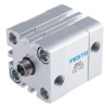 Festo Compact Aluminium Pneumatic Cylinder ADN-32-10-I-PPS-A, 32mm Bore, 10mm Stroke, Double Acting, ISO 21287 Standard