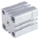 Festo Compact Aluminium Pneumatic Cylinder ADN-32-10-I-PPS-A, 32mm Bore, 10mm Stroke, Double Acting, ISO 21287 Standard