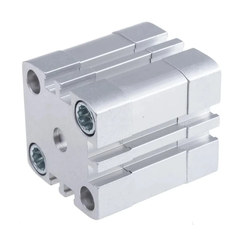 Festo Compact Aluminium Pneumatic Cylinder ADN-32-10-I-PPS-A, 32mm Bore, 10mm Stroke, Double Acting, ISO 21287 Standard