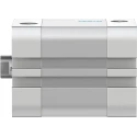 Festo Aluminium Pneumatic Cylinder ADN Series 32mm Bore 20mm Stroke Double Acting Flexible Cushioning ADN-32-20-I-P-A