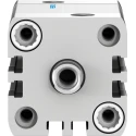 Festo Aluminium Pneumatic Cylinder ADN Series 32mm Bore 20mm Stroke Double Acting Flexible Cushioning ADN-32-20-I-P-A