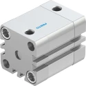 Festo Aluminium Pneumatic Cylinder ADN Series 32mm Bore 20mm Stroke Double Acting Flexible Cushioning ADN-32-20-I-P-A