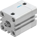 Festo Aluminium Pneumatic Cylinder ADN Series 32mm Bore 20mm Stroke Double Acting Flexible Cushioning ADN-32-20-I-P-A