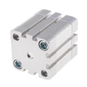 Festo Pneumatic Cylinder ADN Series Double Acting 40mm Bore 20mm Stroke Through Hole Mount Aluminium Body ADN-40-20-I-PPS-A