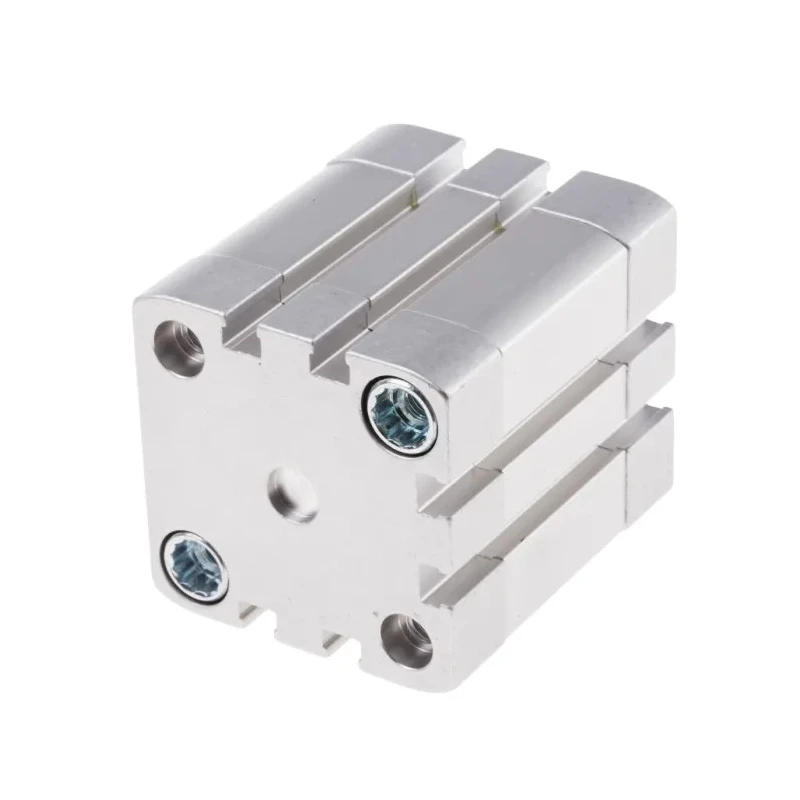 Festo Pneumatic Cylinder ADN Series Double Acting 40mm Bore 20mm Stroke Through Hole Mount Aluminium Body ADN-40-20-I-PPS-A