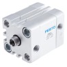 Festo ADN Series Pneumatic Cylinder 32mm Bore 15mm Stroke Double Acting Aluminium Body ADN-32-15-I-PPS-A