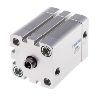 Festo Pneumatic Cylinder ADN Series Double Acting 40mm Bore 30mm Stroke Aluminium Body ADN-40-30-I-PPS-A
