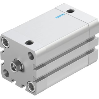 Festo Pneumatic Cylinder ADN Series 40mm Bore, 50mm Stroke, Double Acting, Aluminium Body ADN-40-50-I-P-A
