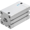 Festo Pneumatic Cylinder ADN Series 40mm Bore, 50mm Stroke, Double Acting, Aluminium Body ADN-40-50-I-P-A