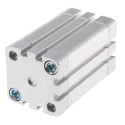 Festo Pneumatic Cylinder ADN Series 40mm Bore, 50mm Stroke, Double Acting, Aluminium Body ADN-40-50-I-P-A