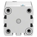 Festo Pneumatic Cylinder ADN Series 40mm Bore, 50mm Stroke, Double Acting, Aluminium Body ADN-40-50-I-P-A