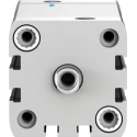 Festo Pneumatic Cylinder ADN Series 40mm Bore, 50mm Stroke, Double Acting, Aluminium Body ADN-40-50-I-P-A