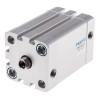 Festo Pneumatic Cylinder , Double Acting, 40 mm Bore, 40 mm Stroke, Aluminium Body, Through Hole Mount, 10 ADN-40-40-I-P-A